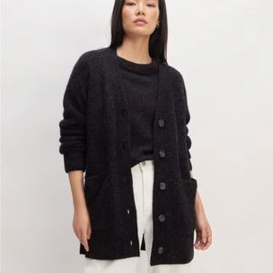 Everlane Oversized Alpaca Pocket Cardigan